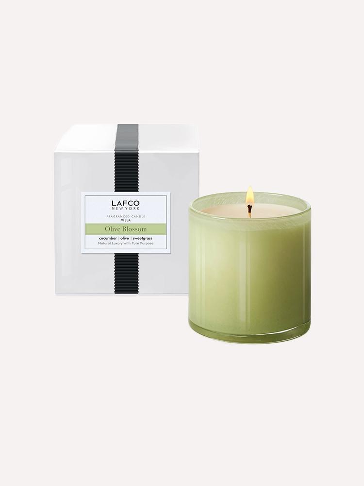 Lafco Olive Blossom Signature 15.5oz Candle - Saint Bernard