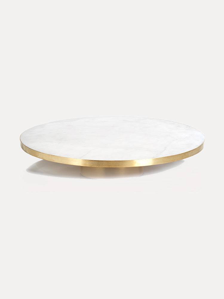 Zodax Olivia Marble Lazy Susan - Saint Bernard
