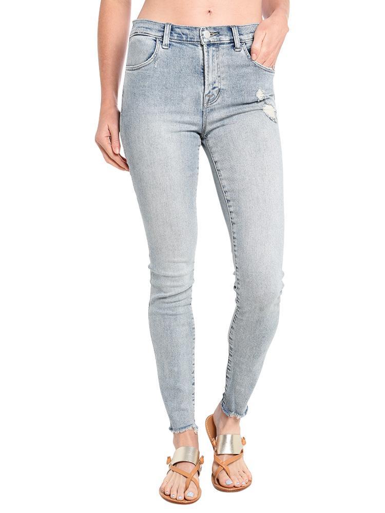 J Brand Maria High Rise Skinny Jean Saint Bernard