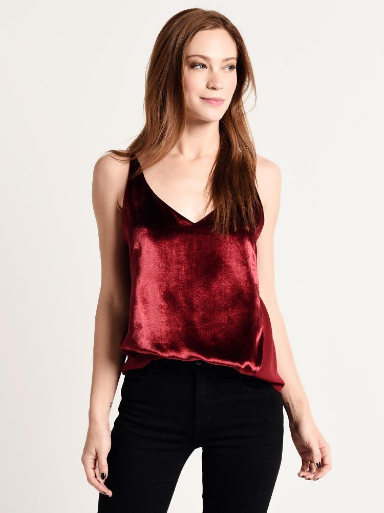 V Neck J Brand Lucy Camisole J Brand Lucy Cami Saint Bernard
