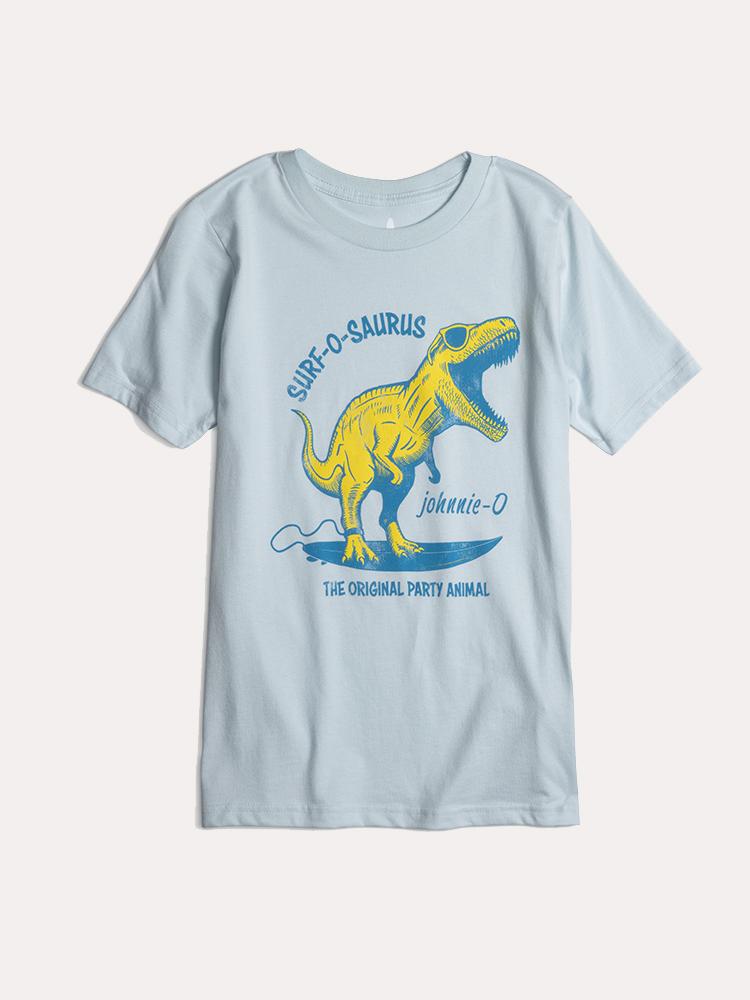 Johnnie-O Boys' Surf-O-Saurus Tee - Saint Bernard