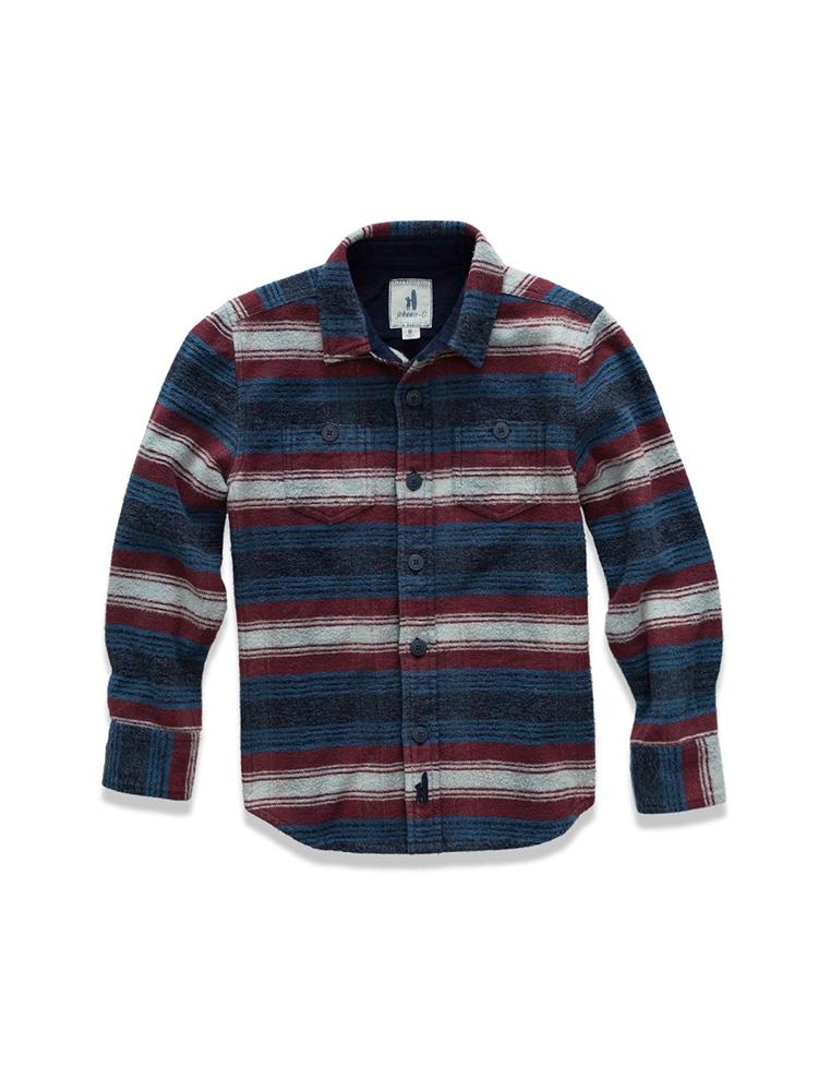 Johnnie-O Boys' Escondido Jr. Shacket - Saint Bernard