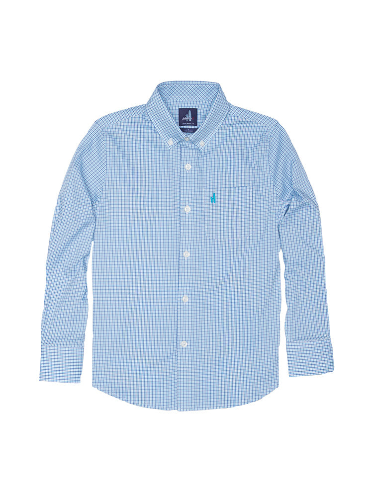 Johnnie-O Currin Jr. Prep-Formance Button Down Shirt - Saint Bernard