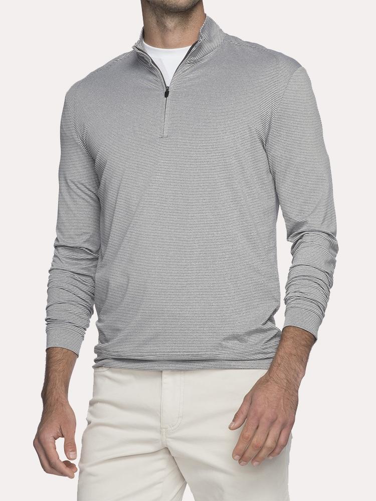 Johnnie-O Striped Flex Shirt - Saint Bernard