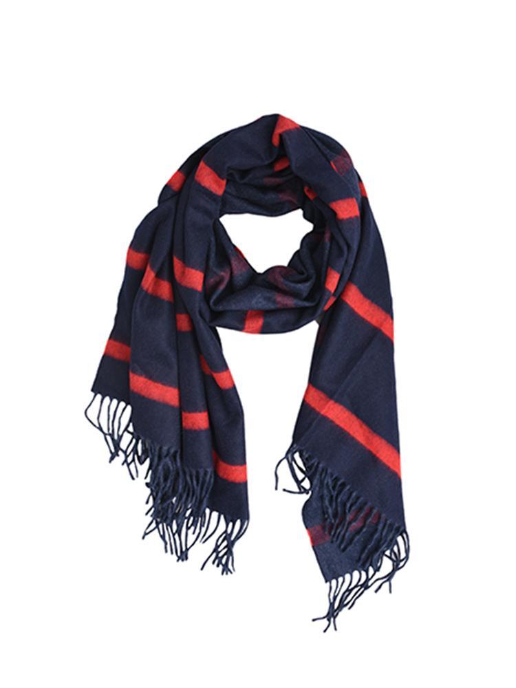 Begg & CO Stripe Scarf - Saint Bernard