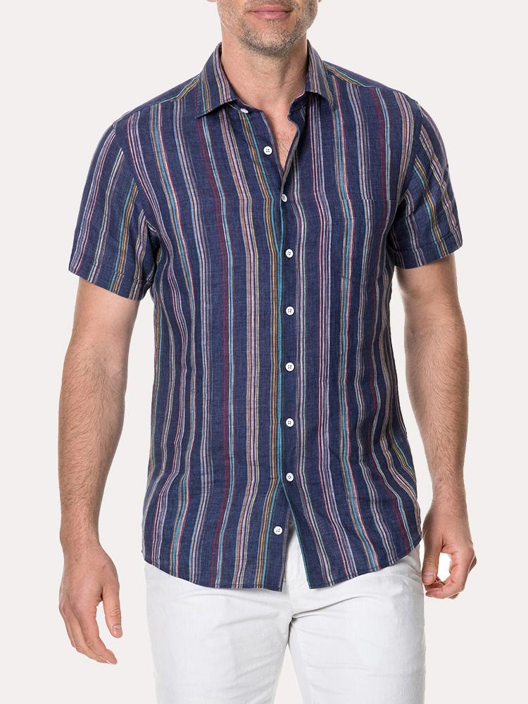 Rodd & Gunn Harveys Flat Sports Fit Shirt - Saint Bernard