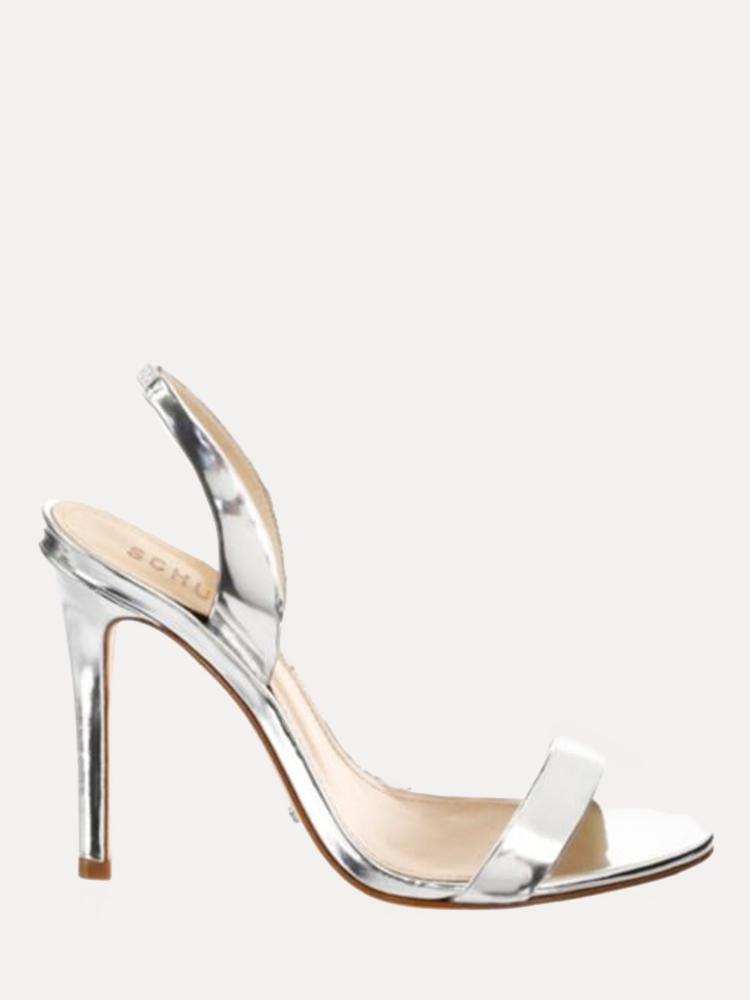 Heels Brazilian Shoe Companies White Matte Leatherette Peep Toe