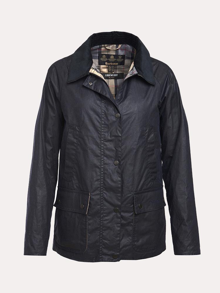Barbour Women's Lightweight Acorn Wax Jacket Saint Bernard