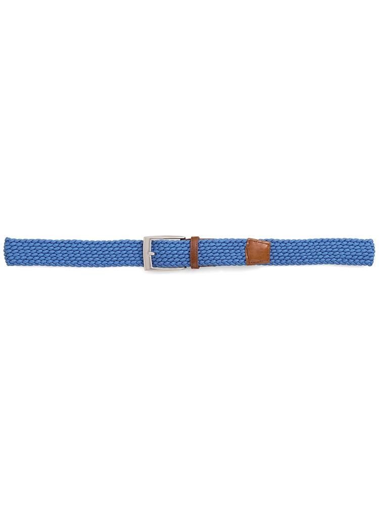 Peter Millar Men's Braided Stretch Belt - Saint Bernard