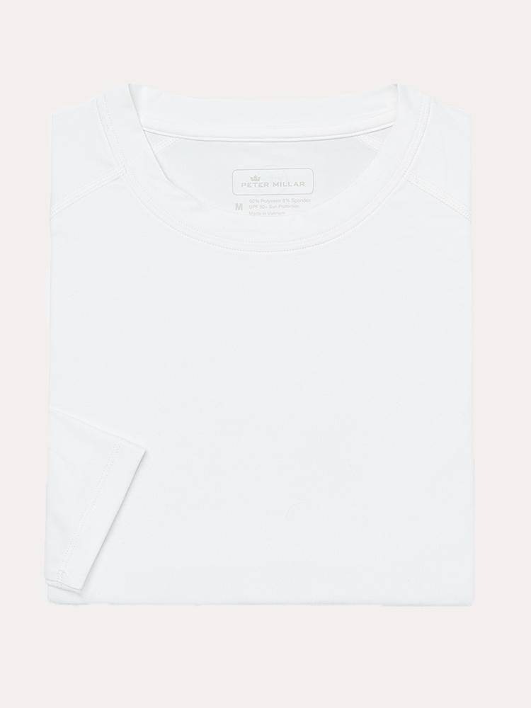 Peter Millar Rio Technical Long Sleeve T-Shirt - Saint Bernard