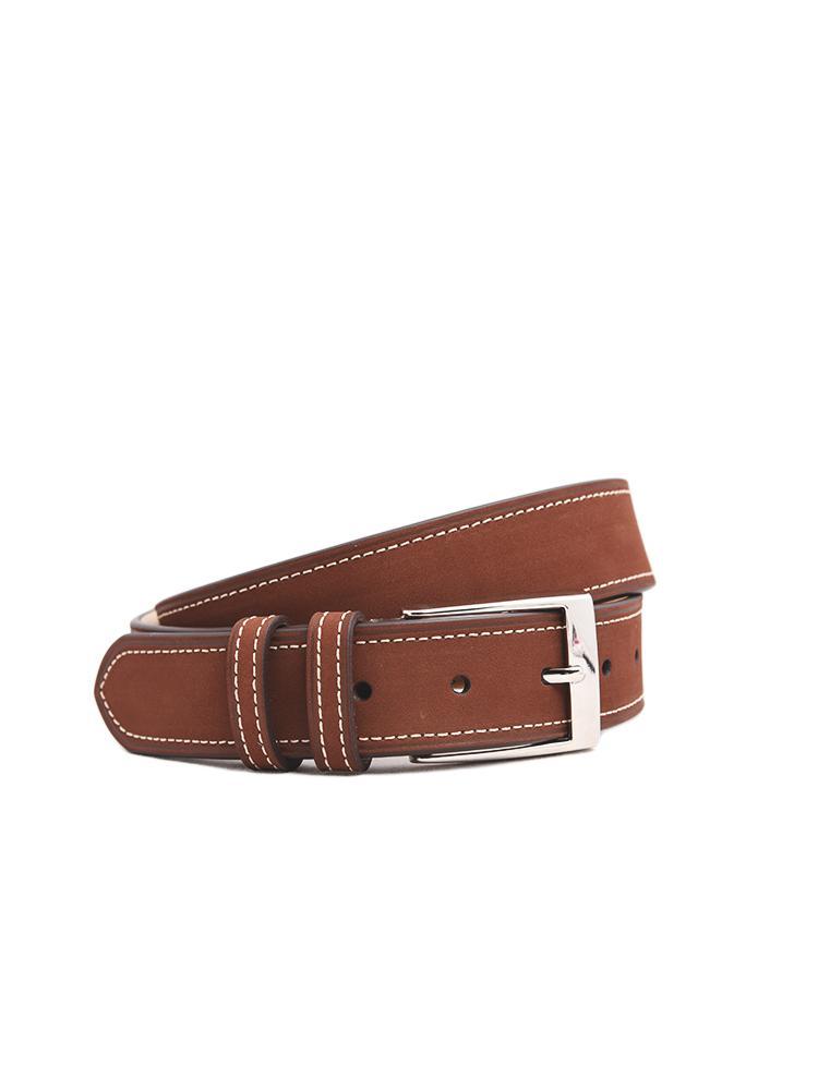 Peter Millar Nubuck Belt - Saint Bernard