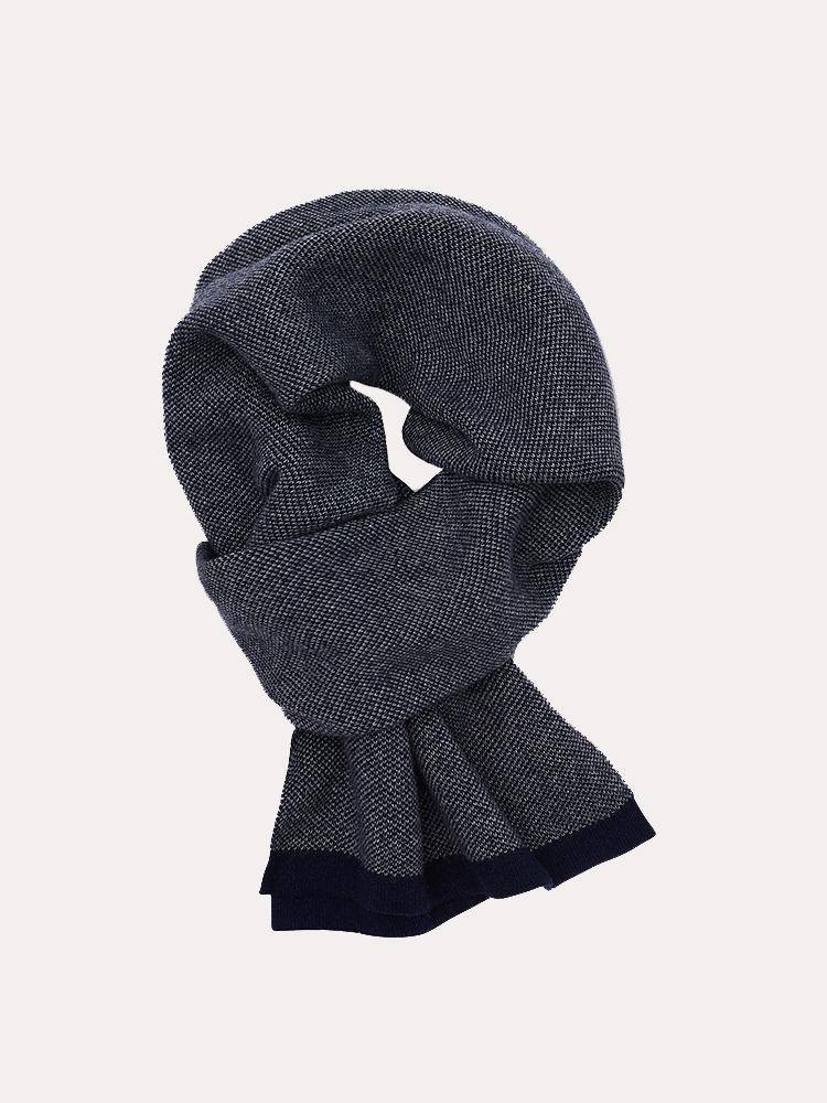 Peter Millar Birdseye Merino Blend Italian Scarf - Saint Bernard
