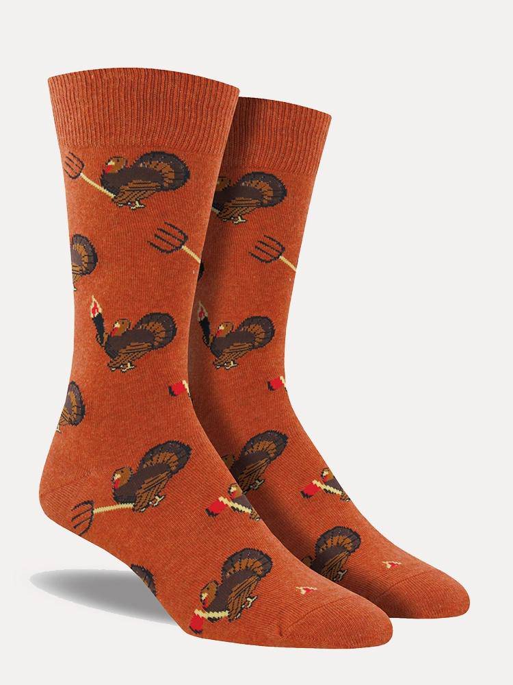 Socksmith Men's Turkey Revolution Sock - Saint Bernard