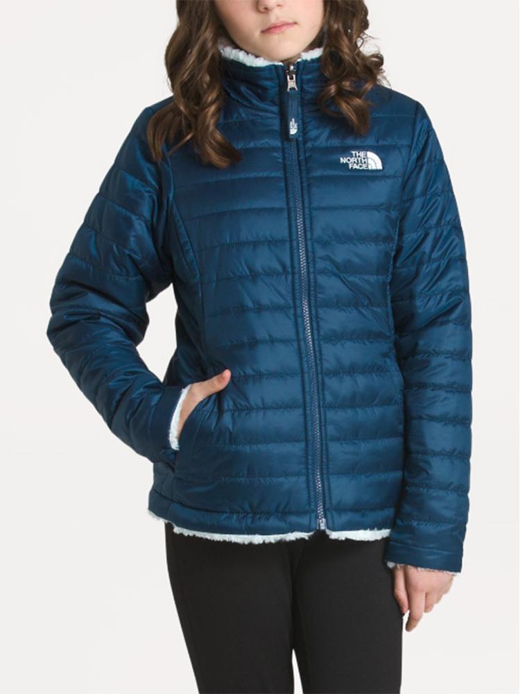 The North Face Women's Dark Blue Swirl Textured Fleece Jacket, Size Small