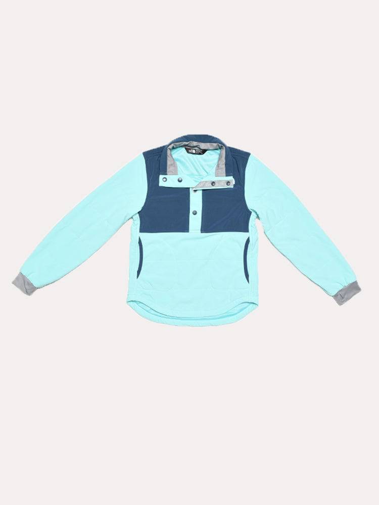 The North Face Girls' Mountain Sweatshirt 1/4 Snap - Saint Bernard