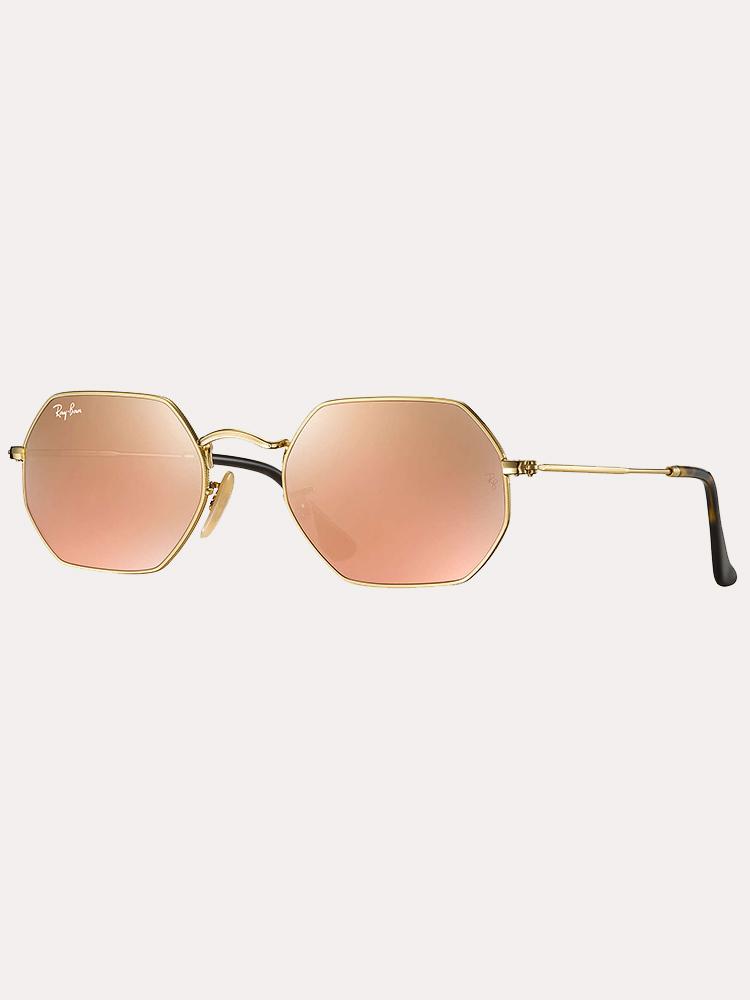 Ray-Ban Octagonal Flat Lense Sunglasses - Saint Bernard