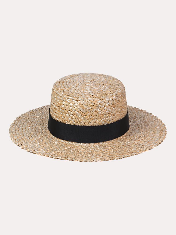RICO STRAW BOATER - Saint Bernard