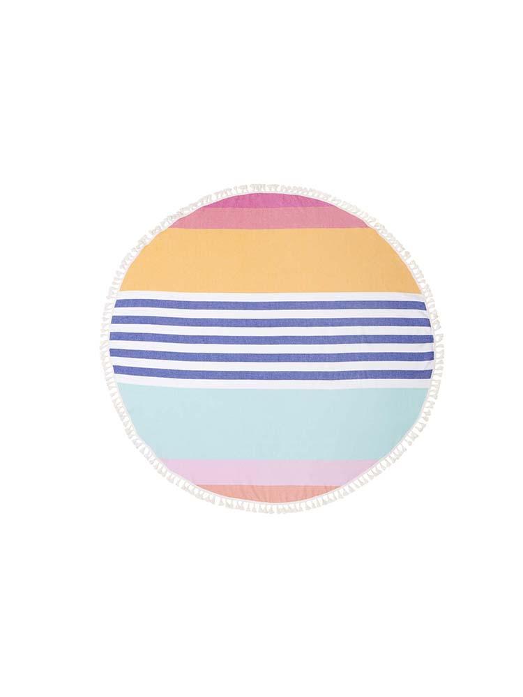Sunnylife Round Fouta Towel Catalina - Saint Bernard