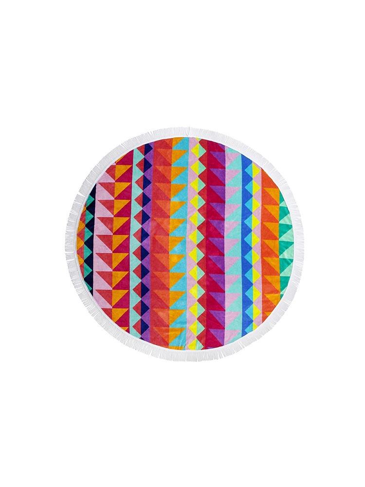 Sunnylife Round Fouta Towel Tangalle - Saint Bernard