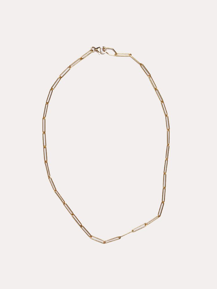 Annie O'Grady Designs Gold Vermiel Chain Necklace - Saint Bernard