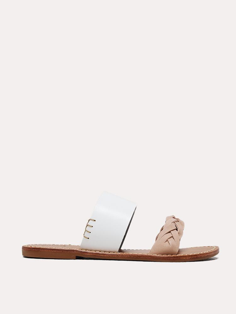 Soludos Braided Slide Sandal - Saint Bernard