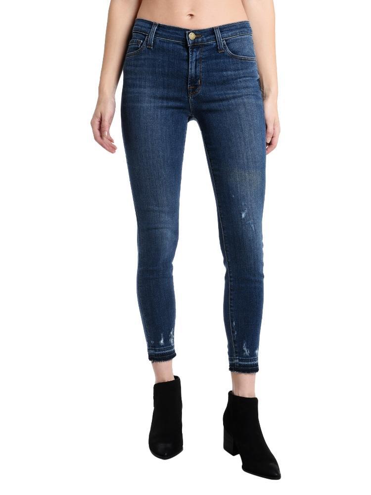J Brand Women's 835 Mid Rise Photo Ready Capri Jean - Saint Bernard