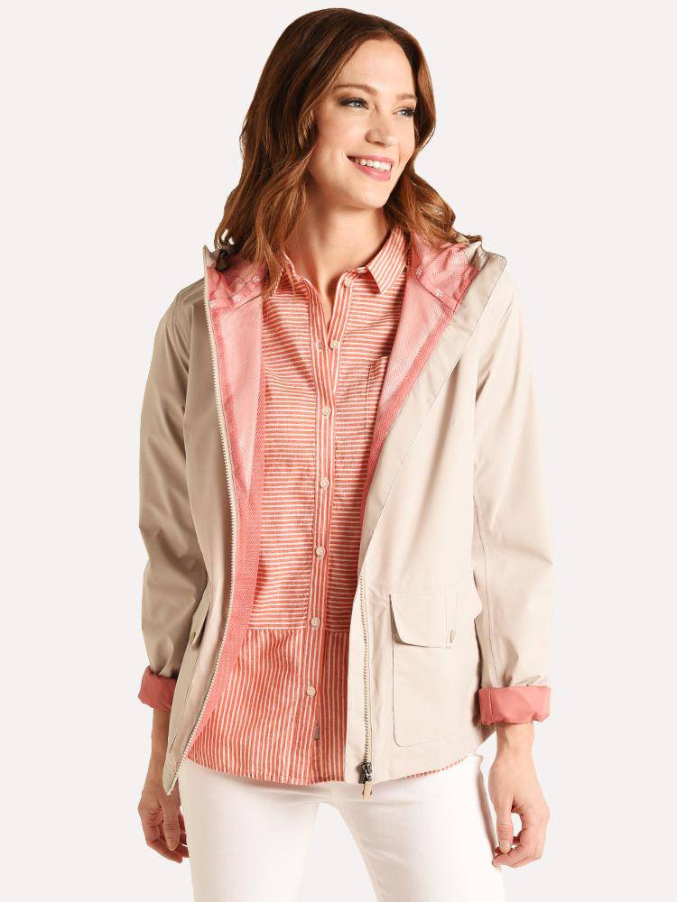 Barbour Women's Abrasion Waterproof Breathable Jacket - Saint Bernard