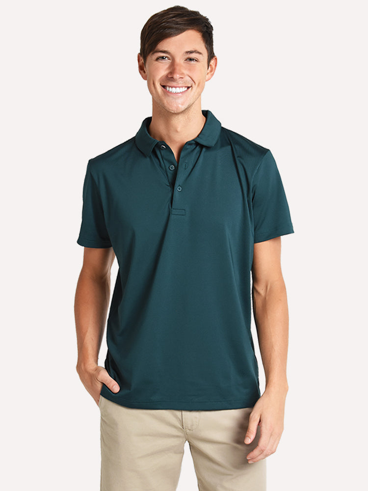 Mizzen + Main Phil Mickelson Golf Polo - Saint Bernard