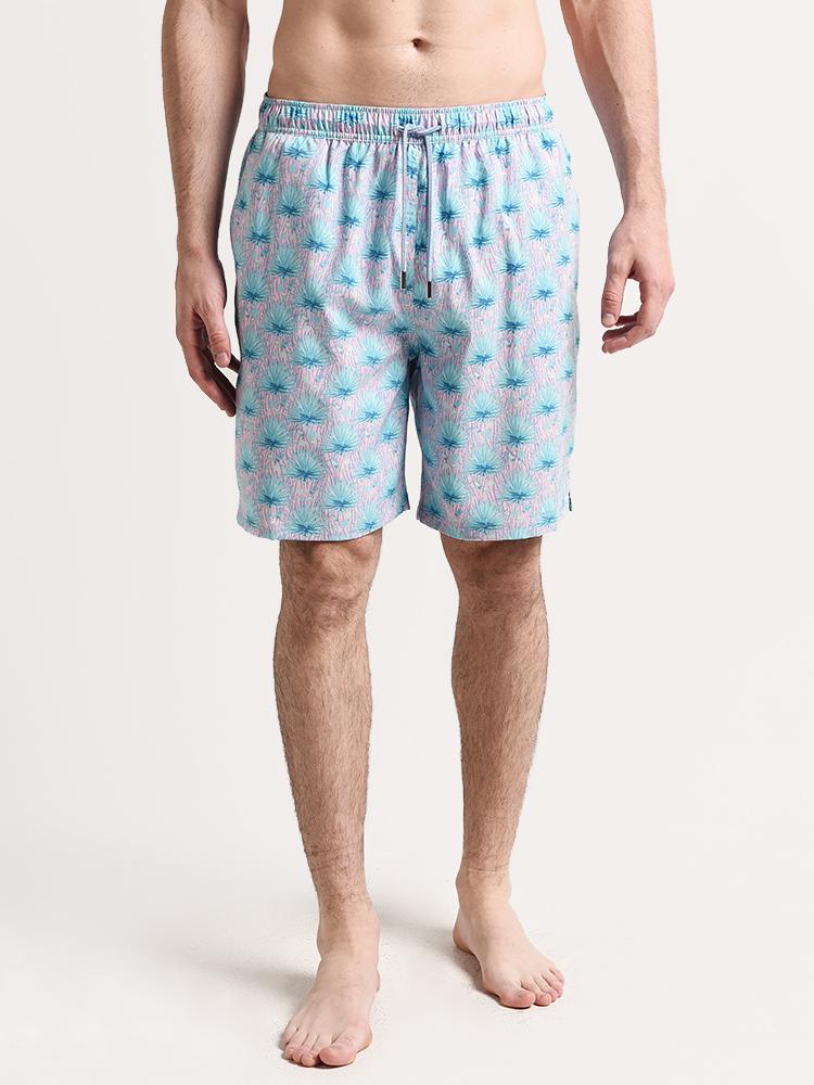 Peter Millar Men's Agave Swim Trunks - Saint Bernard