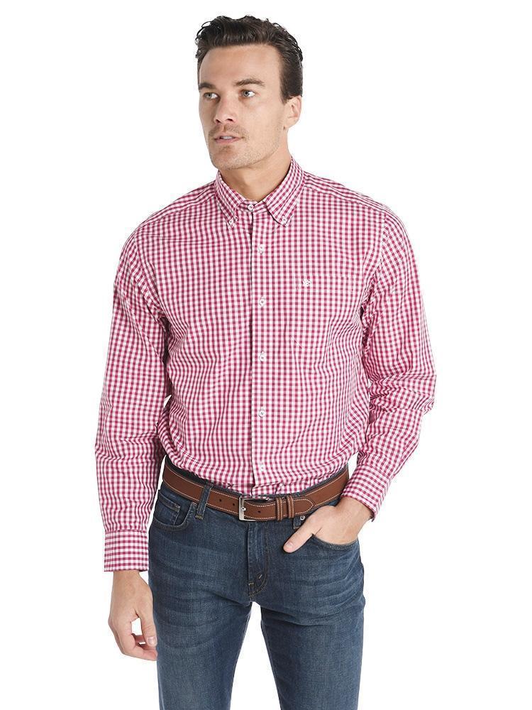 Southern Tide Men's Broughton Gingham Shirt - Saint Bernard