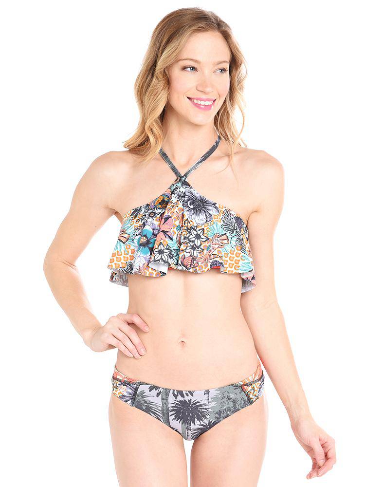 Maaji Women's Cha Cha Chats Bikini Top - Saint Bernard