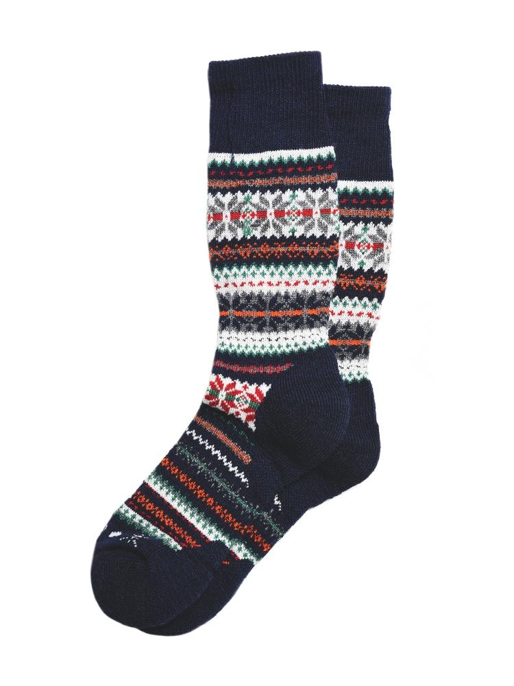 Smartwool CHUP Men's Snowflake Socks - Saint Bernard
