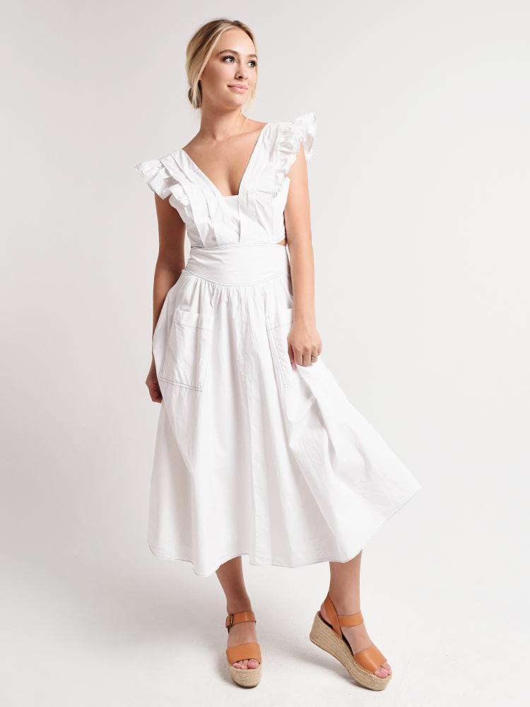 Rebecca Taylor La Vie Poplin Dress Saint Bernard Rebecca Taylor La Vie Poplin Dress Saint Bernard