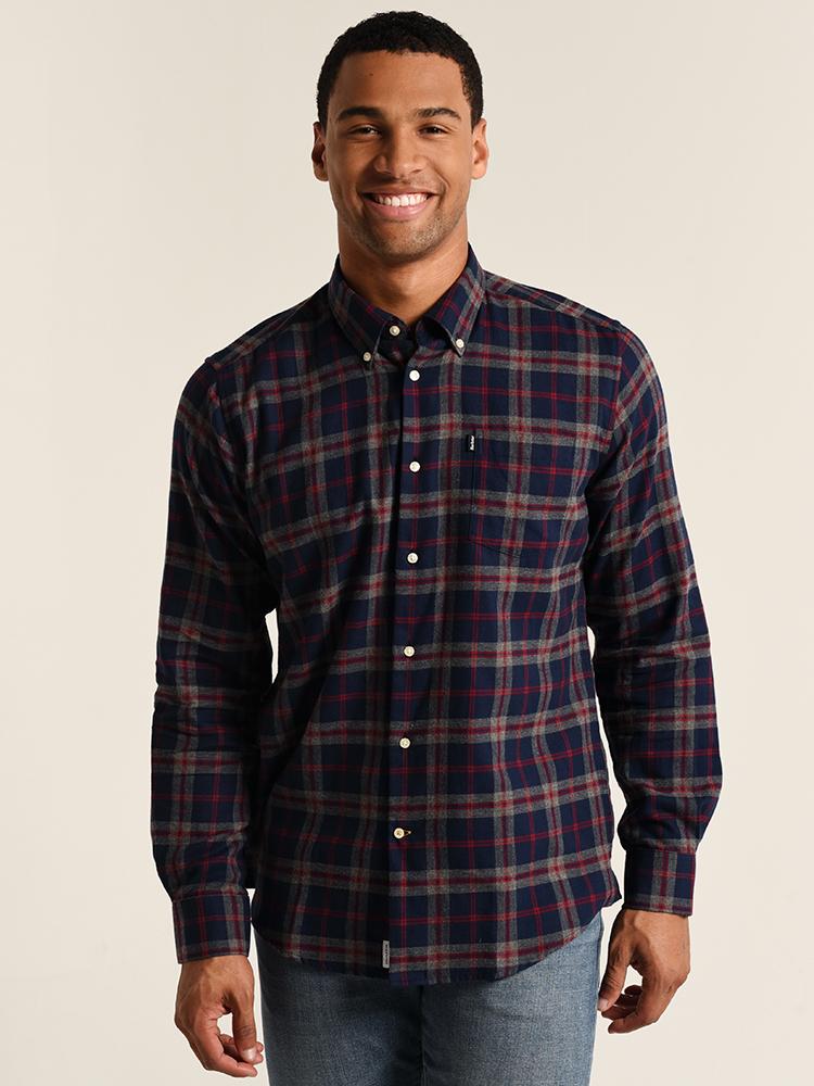 Barbour Men's Seth Shirt - Saint Bernard