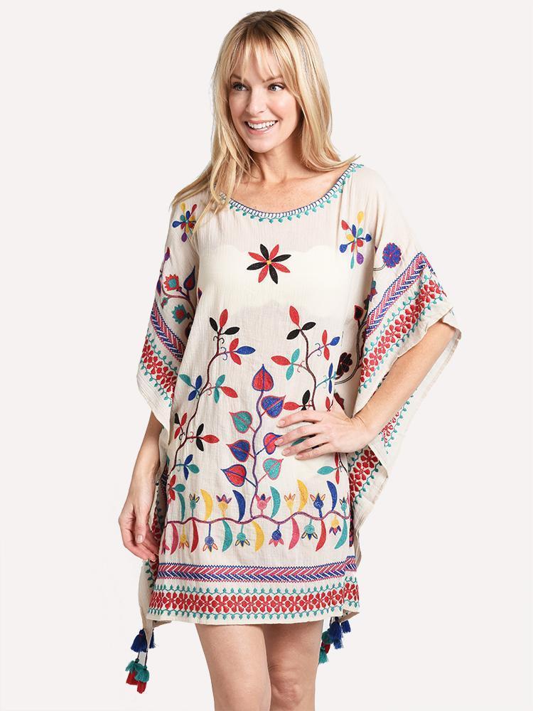 Star Mela Nevaeh Embroidered Kaftan