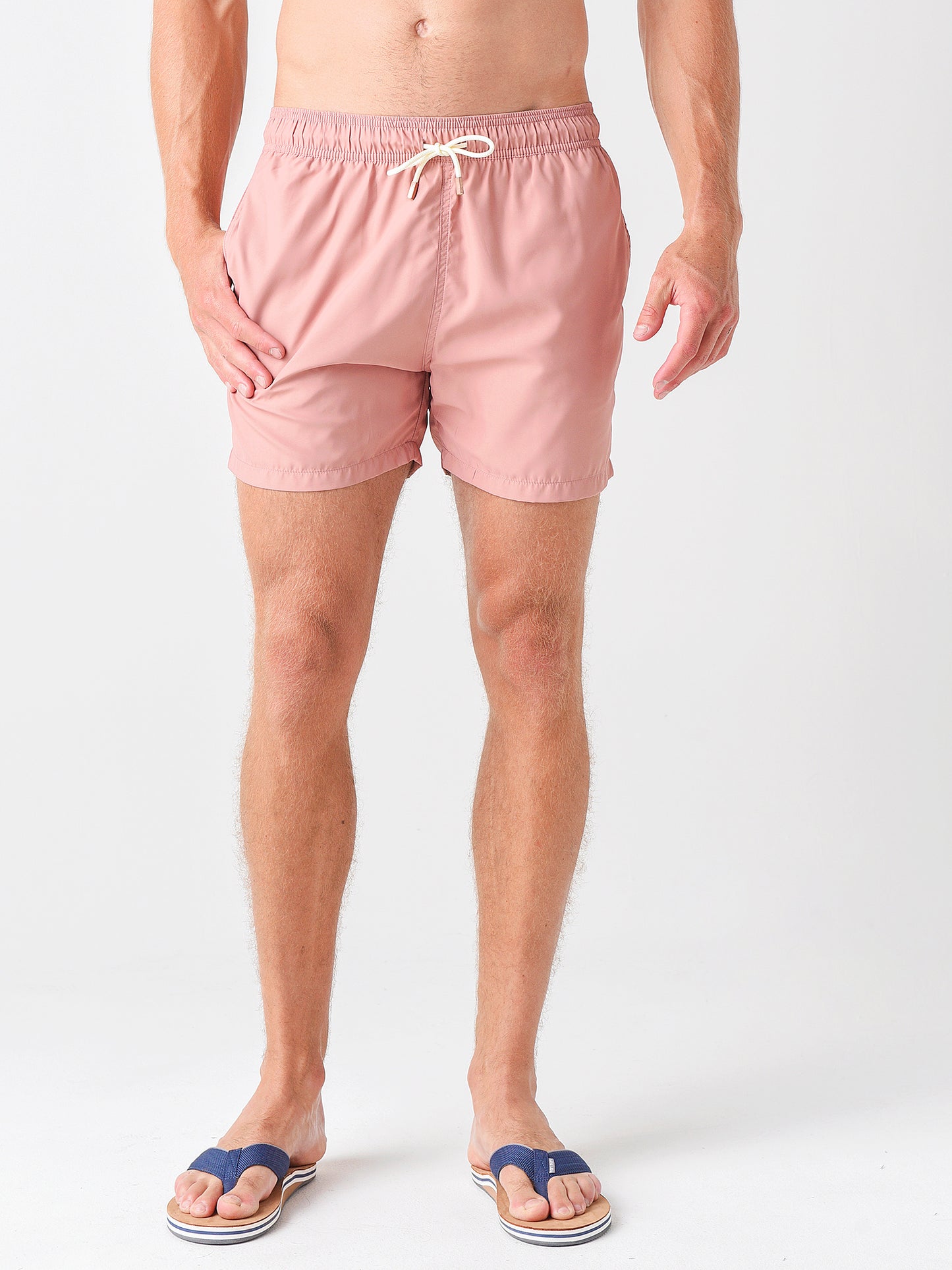 Retromarine Men's Solids Swim Trunk - Saint Bernard