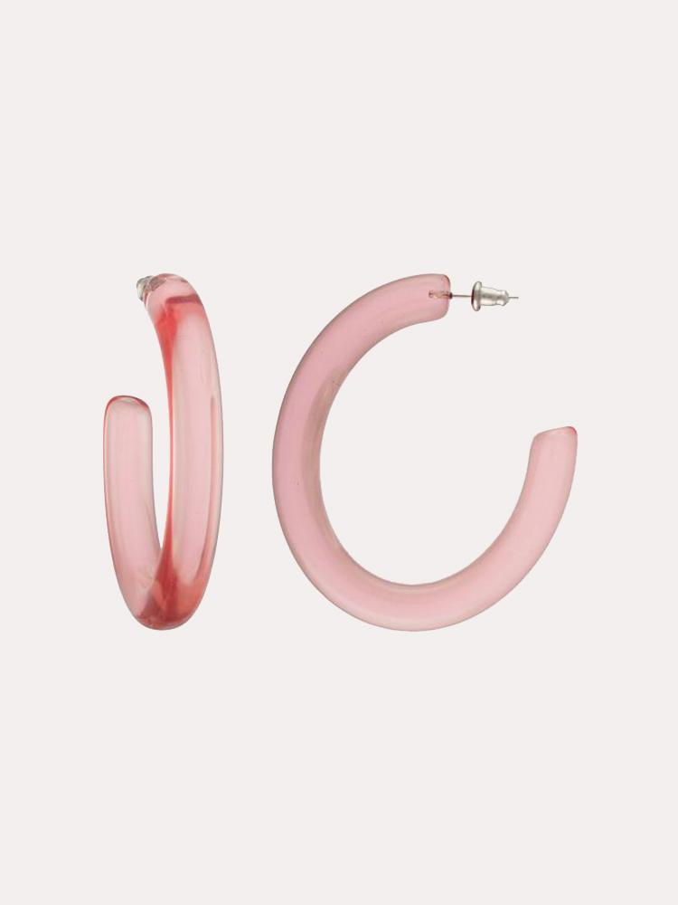 Machete Form Hoop Earrings - Saint Bernard