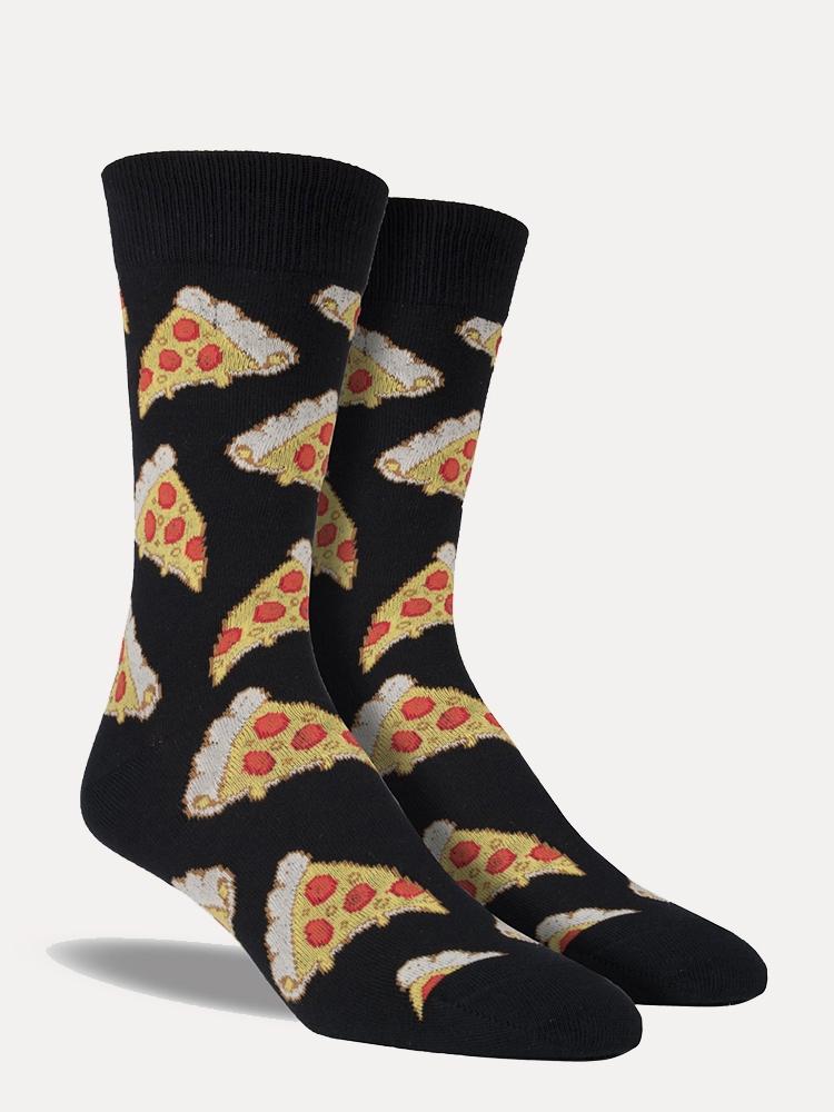 Socksmith Men's Pizza Socks - Saint Bernard