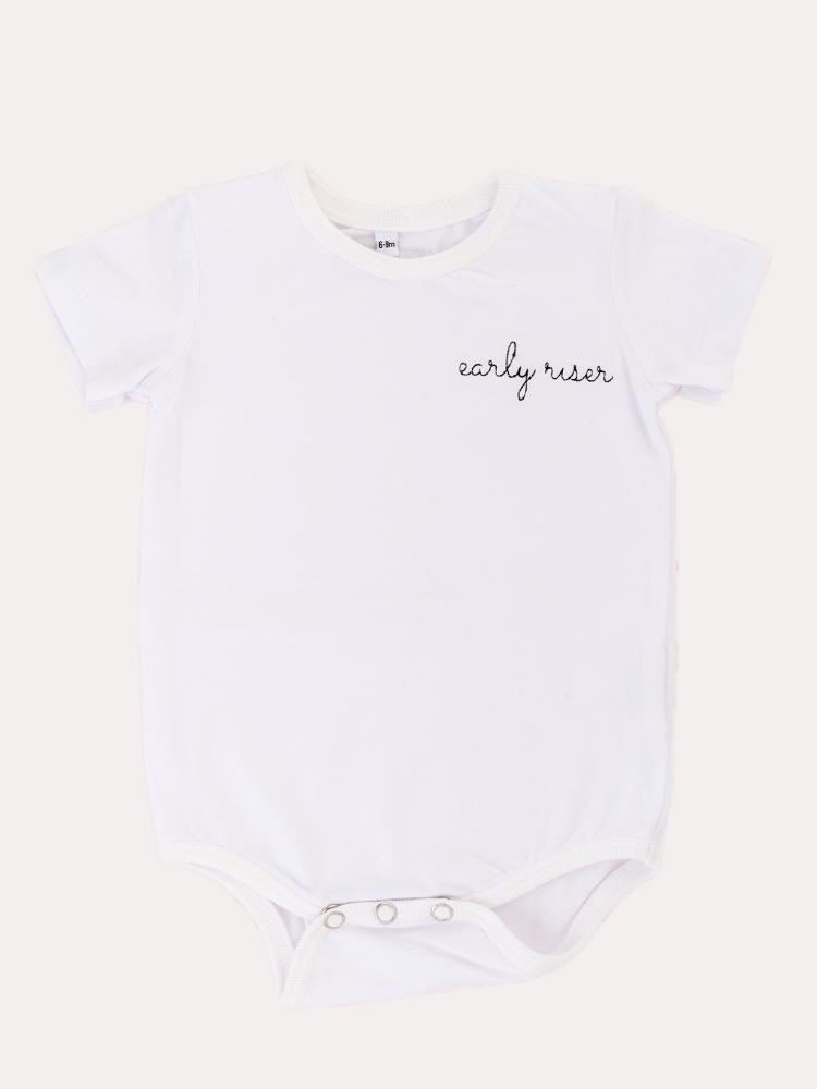 Early Riser Onesie - Saint Bernard