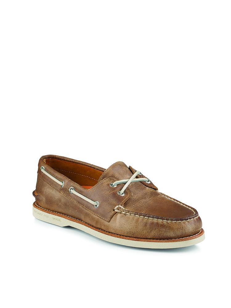 Sperry Men's Gold Cup Authentic Original Cross Lace Boat Shoe - Saint Bernard