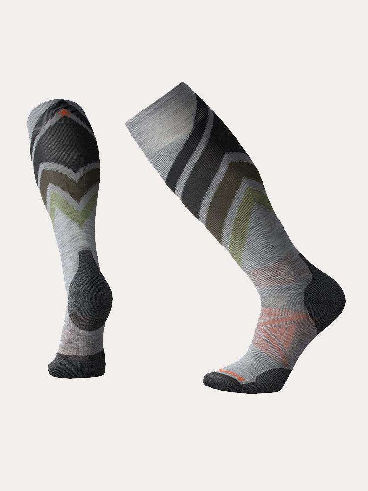Smartwool Men's PhD Ski Medium Pattern Socks - Saint Bernard