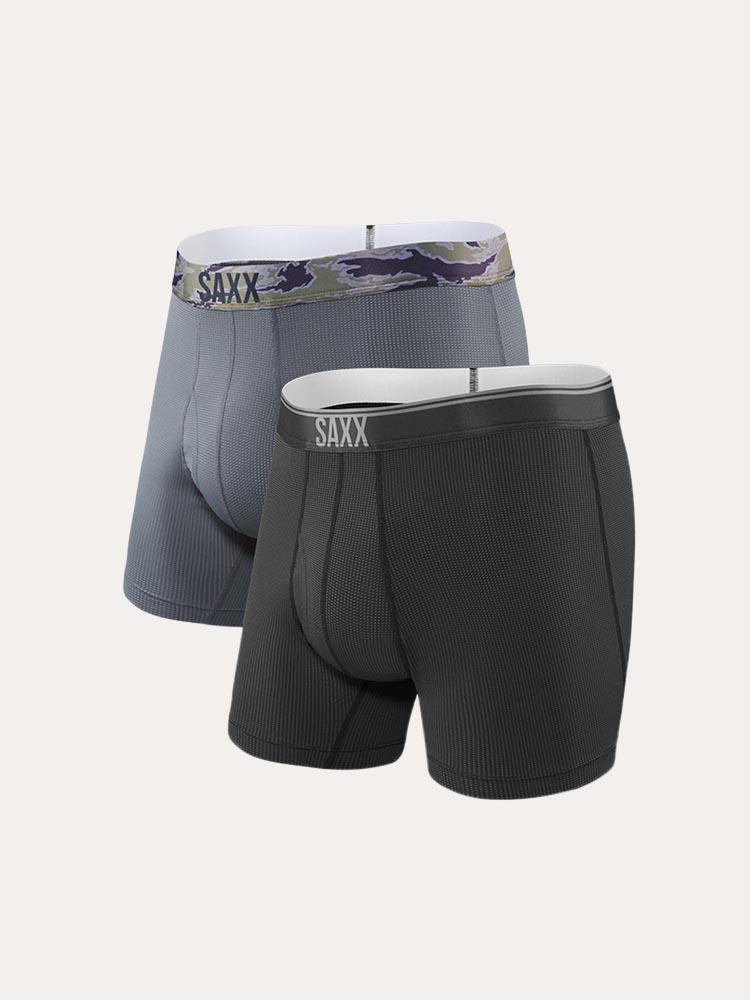 Saxx Underwear Quest 2-Pack Boxer Brief - Saint Bernard