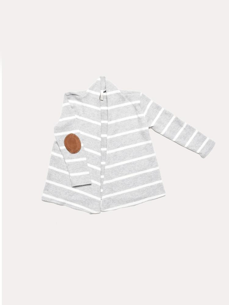 GTOG Girls' Stripe Cardigan - Saint Bernard