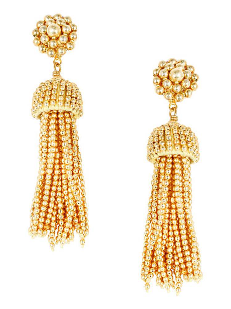 Lisi Lerch Gold Tassel Earring - Saint Bernard