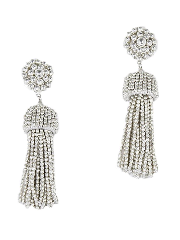 Lisi Lerch Silver Tassel Earring - Saint Bernard