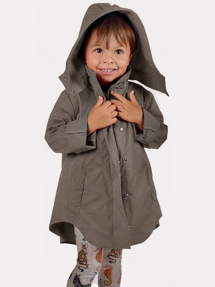 Ciao Milano Girls' Tessee Rain Parka - Saint Bernard
