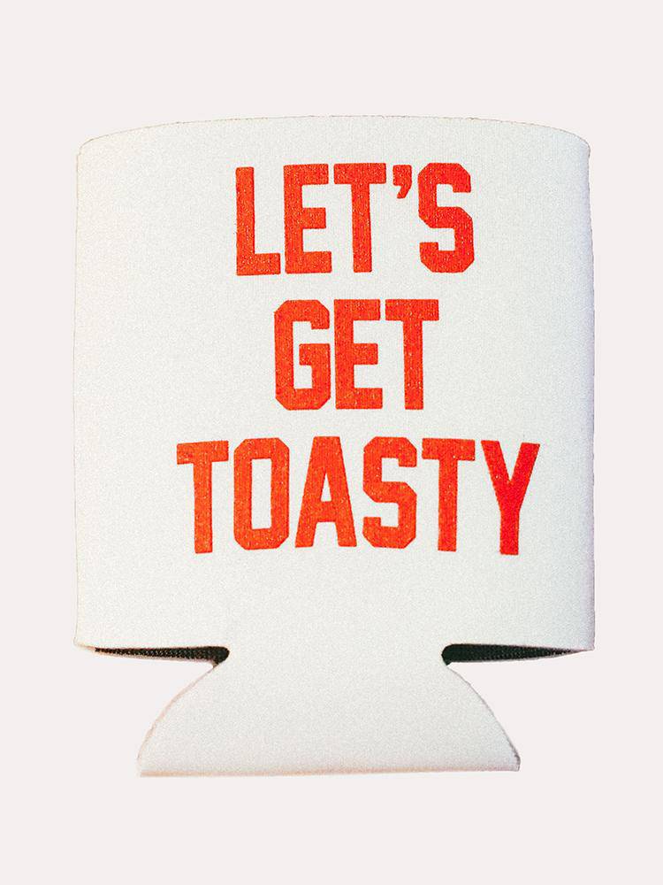 Charlie Southern Let's Gets Toasty koozie - Saint Bernard