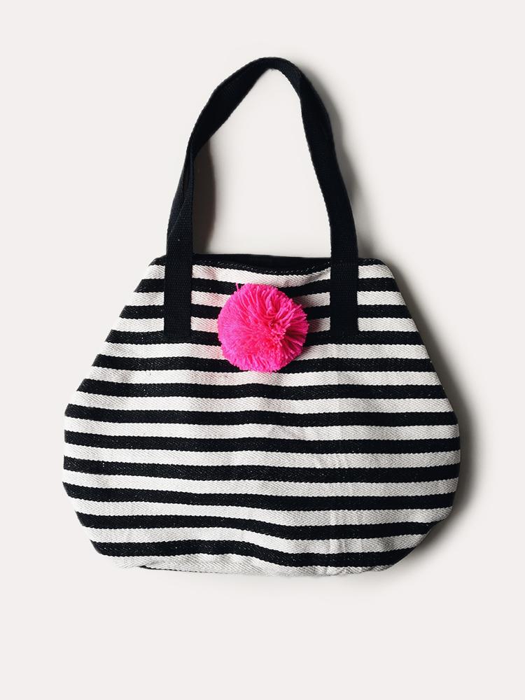 JADEtribe Valerie Mini Bucket Pom - Saint Bernard