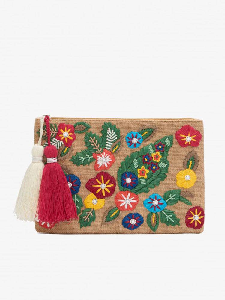 Roller Rabbit Malvina Clutch - Saint Bernard