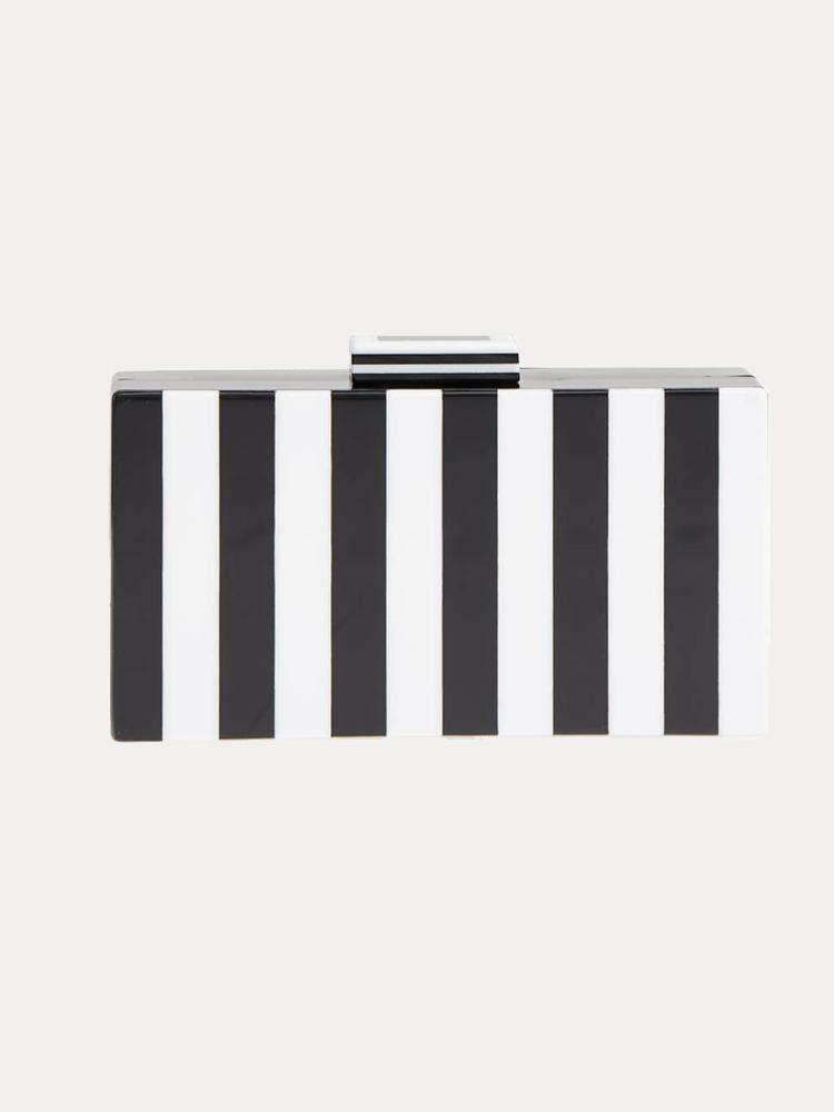 Like Dreams So Striped Clutch - Saint Bernard